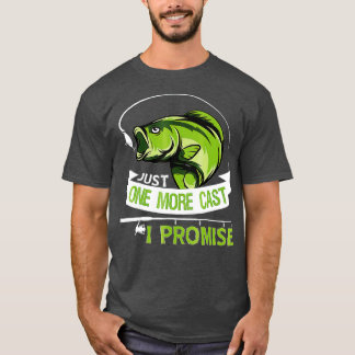 Nog één keer dat ik beloof dat papa Vist T-shirt