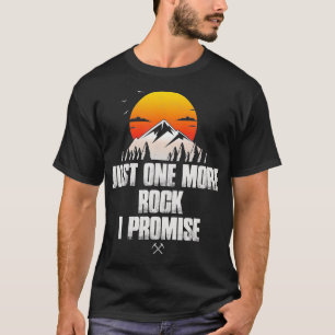 Nog één keer dat ik Funny Geoloog Gift beloof T-shirt