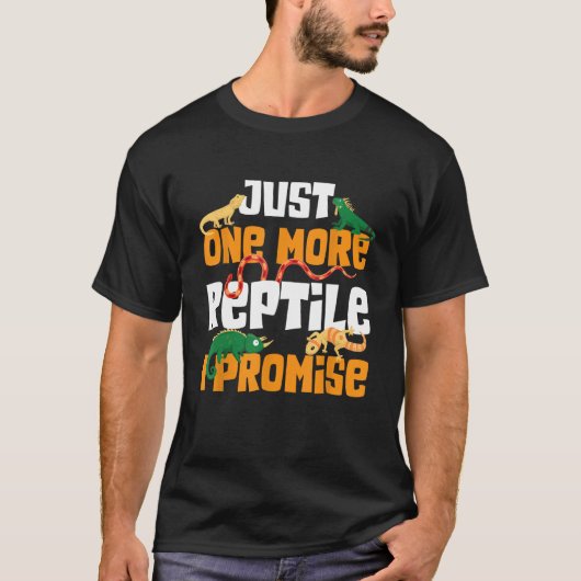 Nog één keer dat ik Lizard Gecko beloof T-shirt (Voorkant)