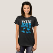 Nog één keer dat ik Shirt Aquarium Funny beloof (Voorkant volledig)
