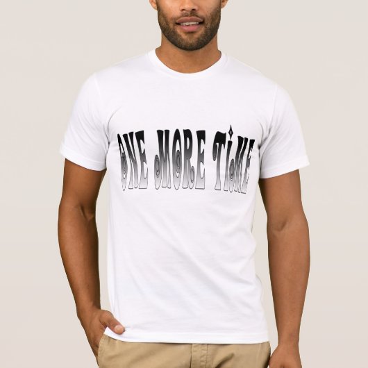 nog een keer (donker) t-shirt (Voorkant)