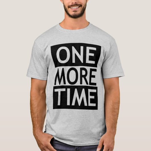 Nog één keer t-shirt (Voorkant)