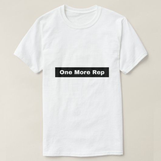 Nog één keer t-shirt (Design voorkant)