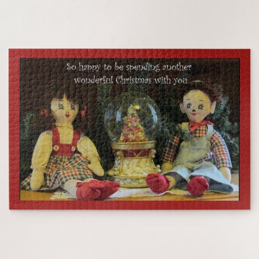 Nog een kerstfeest met je doorbrengen legpuzzel (Horizontaal)