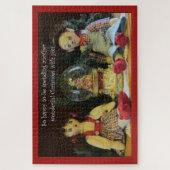 Nog een kerstfeest met je doorbrengen legpuzzel (Verticaal)