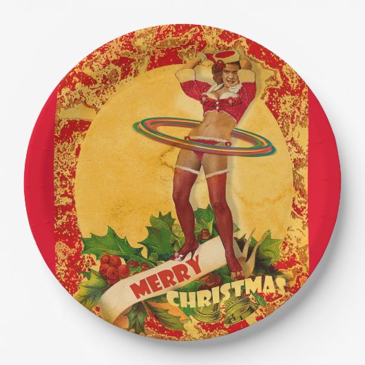 Nog een kerstpop-up papieren bordje (Voorkant)