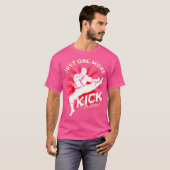 Nog één kick, ik beloof karate t-shirt (Voorkant volledig)