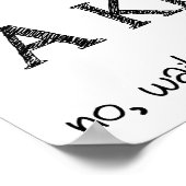 Nog een kind grappige poster (Hoek)