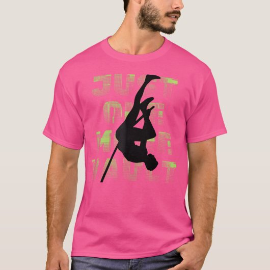 Nog één kluis - Fun Pole Vaulting T-shirt (Voorkant)