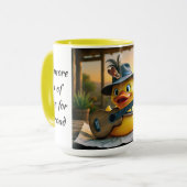 Nog een kopje Coffee Duck Combo 15oz Mok (Voorkant links)
