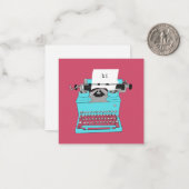 Nog een korte opmerking: notitiekaartje (Voorkant / Achterkant in situ)