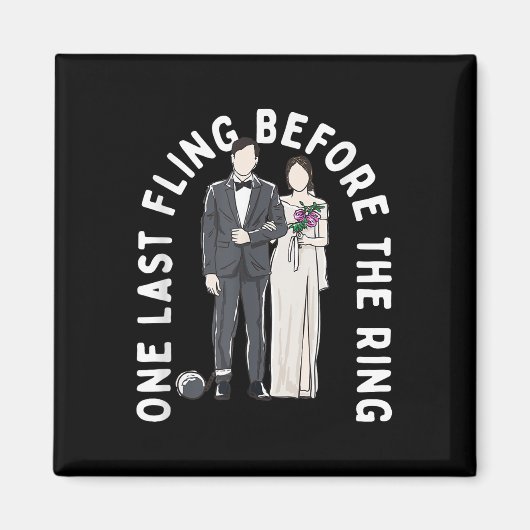 Nog een laatste keer voor de Humor van de ring Fun Magneet (Voorkant)