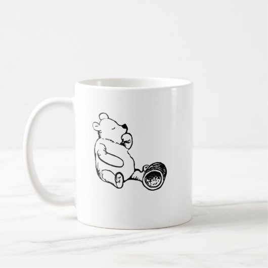 Nog één lik Pooh Beer mok (Links)