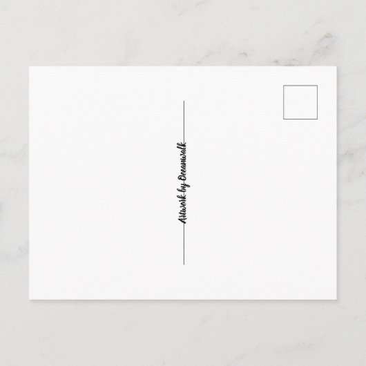 Nog een luie dag vooruit briefkaart (Achterkant)