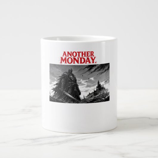 nog een maandag grote koffiekop (Voorkant)