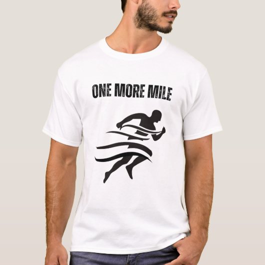 Nog één mijl t-shirt (Voorkant)