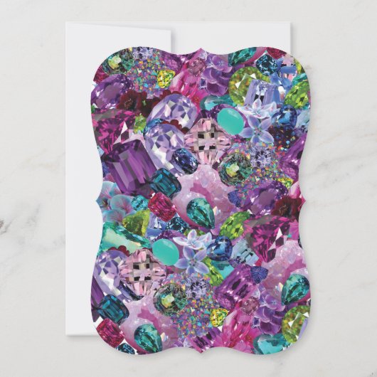 Nog een mousserend jaar kaart (Achterkant)