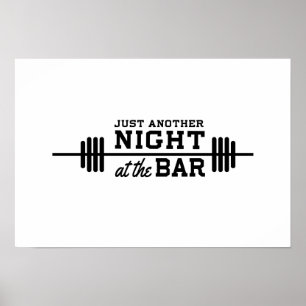 Nog een nacht bij de bar poster