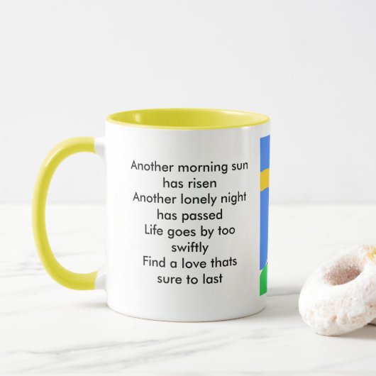 Nog een ochtendzon mok (Met donut)