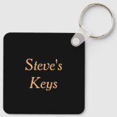 Nog een oliedag in het Paradijs. Sleutelhanger (Achterkant)