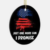 Nog een Pistool dat ik u toebeloof dat ik patriott Keramisch Ornament (Rechts)
