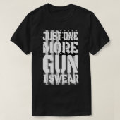 Nog één Pistool, ik zweet 2A Firearm Control AR1 T-shirt (Design voorkant)