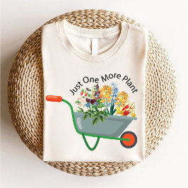 Nog één Plant / Botanische Tuinier liefhebber T-shirt
