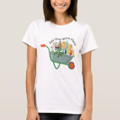 Nog één Plant / Botanische Tuinier liefhebber T-shirt (Voorkant)