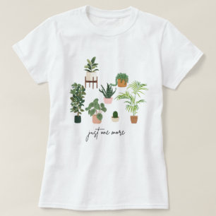 Nog één Plant Shirt, Plant Dame T-Shirt, Pla T-shirt