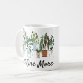 Nog een Plant Shirt, Plant Lady Gardening Koffiemok (Voorkant links)