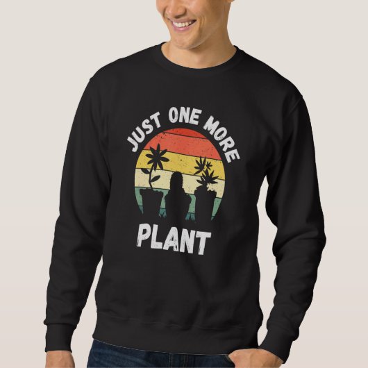 Nog één Plant Succulent Cactus Gardener 2 Trui (Voorkant)