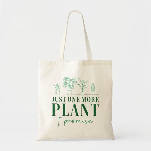 Nog één Plant Tote Bag (Voorkant)