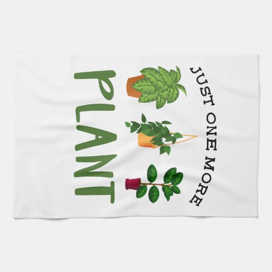 Nog één Plant tuinkerkhof Theedoek (Horizontaal)