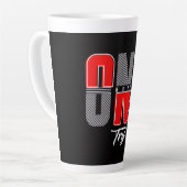 Nog één poging latte mok (Linkerhoek)