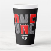 Nog één poging latte mok (Voorkant)