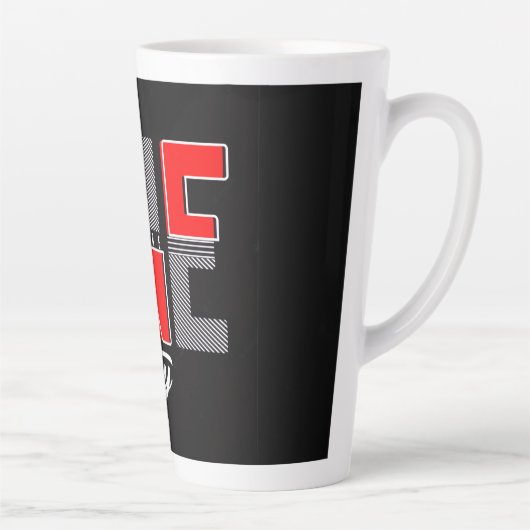 Nog één poging latte mok (Rechts)