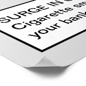 Nog een poster tegen roken (Hoek)