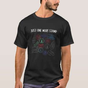 Nog één postzegel World Traveller Vakantie Pass T-shirt