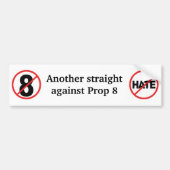 Nog een recht tegen CA Prop 8 Bumpersticker (Voorkant)