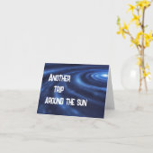 Nog een reis rond de verjaardag van de zonnewarmte kaart (Gele Bloem)