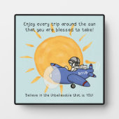 Nog een reis rond de zon fotoplaat (Voorkant)