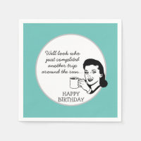 Nog een reis rond de zon Funny Retro Birthday