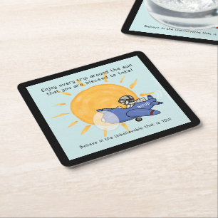 Nog een reis rond de zon kartonnen onderzetters