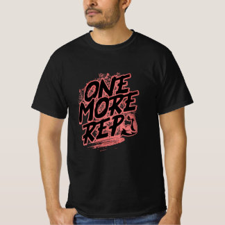 Nog een rep - Push Beyond Limits Gym Design T-shirt