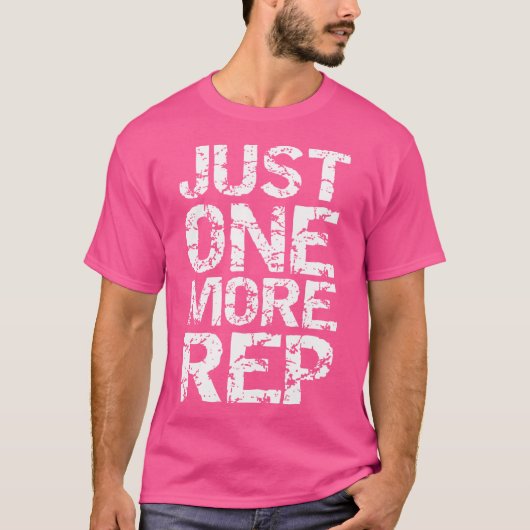 Nog een Rep Shirt Gewichtheffen Bodybuilding (Voorkant)