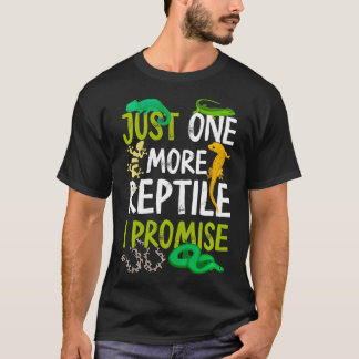 Nog een reptiel dat ik beloof dat Snake Lizard Gec T-shirt