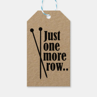 Nog één rij - cadeaulabel