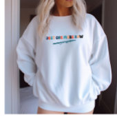 Nog één rij gehaakte sweatshirt cadeau