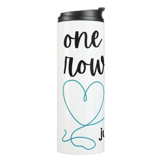 Nog één rij (grapje) thermosbeker (Gedraaid links)