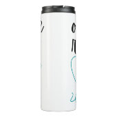 Nog één rij (grapje) thermosbeker (Achterkant)